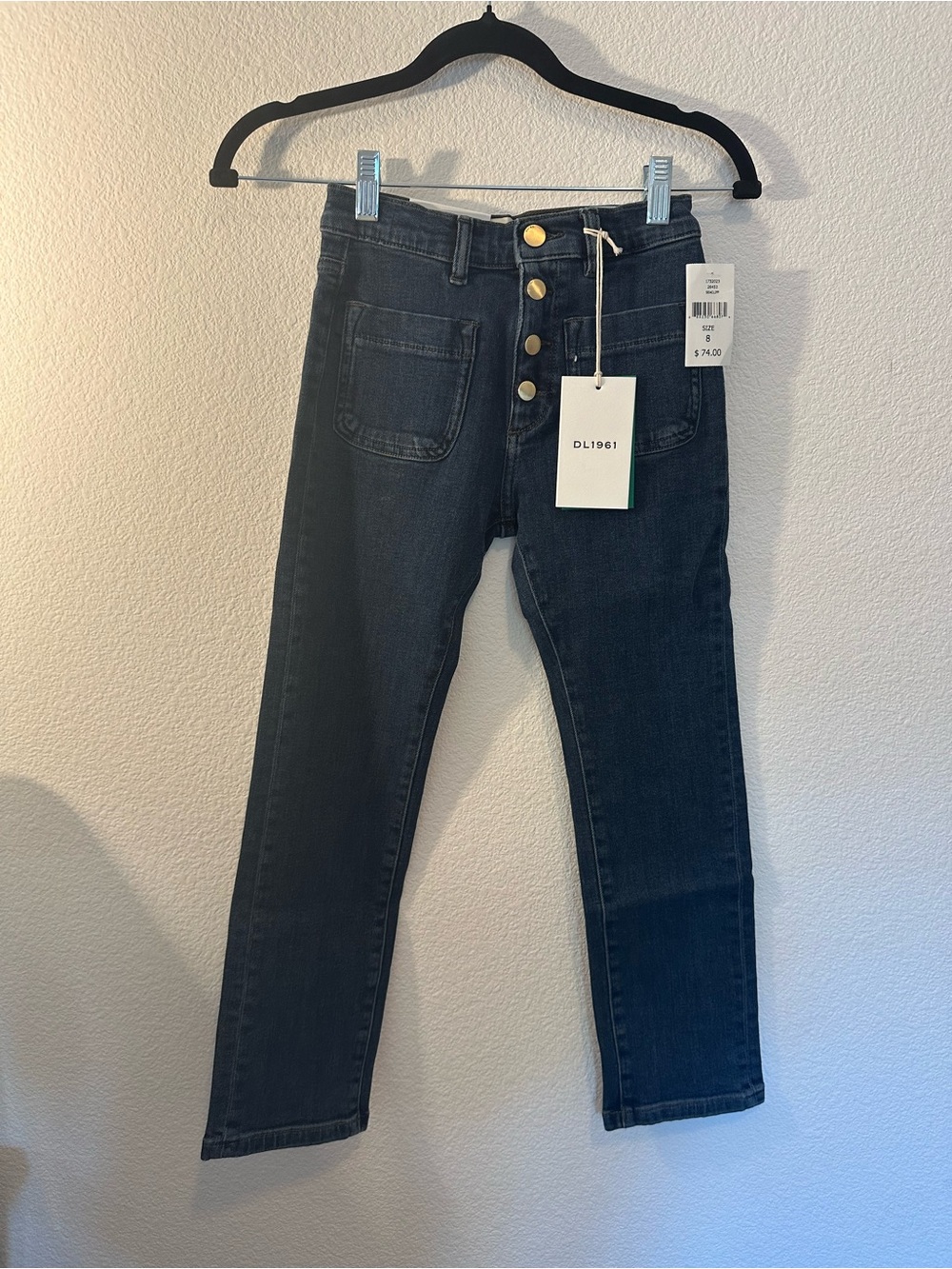 Girls DL1961 Jeans Size 8, Emile Straight High Rise